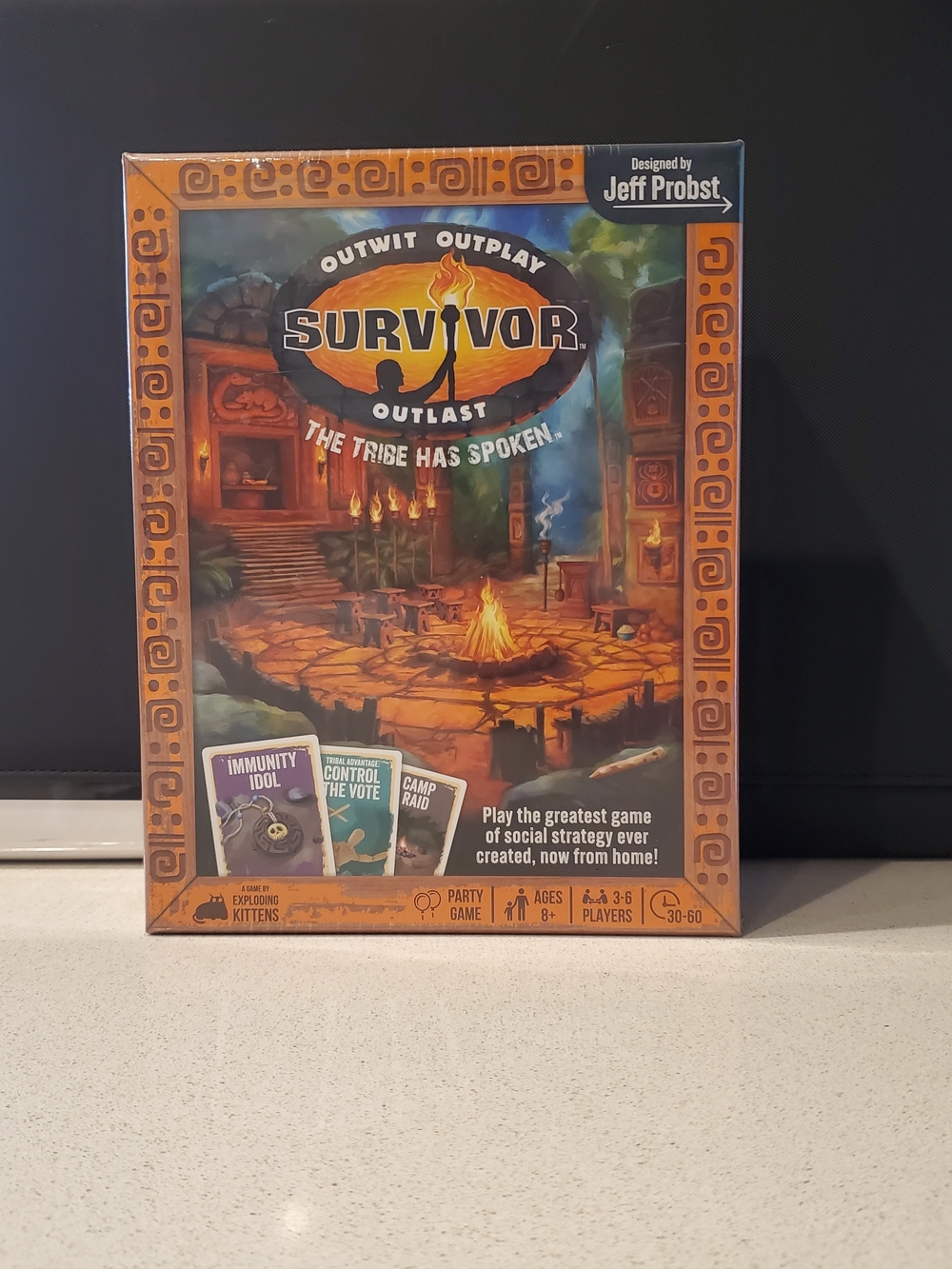 New, still sealed. Survivor: The Tribe Has Spoken Board Game